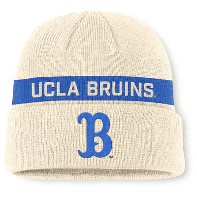 Men's Jordan Brand Natural UCLA Bruins Peak Primetime Utility Cuffed Knit Hat