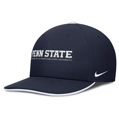 Men's Nike Navy Penn State Nittany Lions 2025 On-Field Pro Performance Adjustable Hat