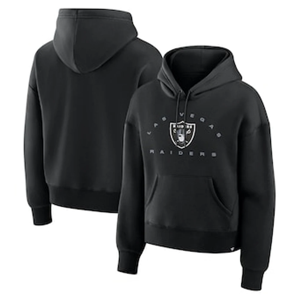 Women's Fanatics Black Las Vegas Raiders Eligible Receiver Legacy Pullover Hoodie