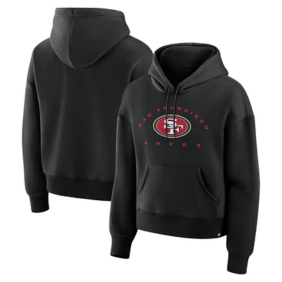 Women's Fanatics Black San Francisco 49ers Eligible Receiver Legacy Pullover Hoodie