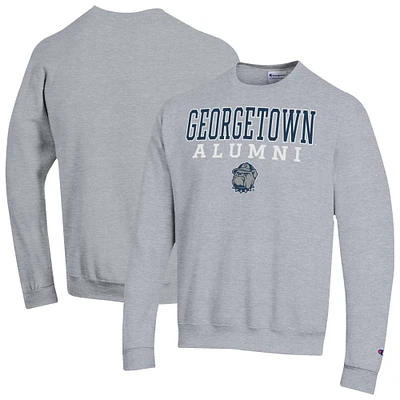 Men's Champion Georgetown Hoyas Alumni Arched Pullover Sweatshirt