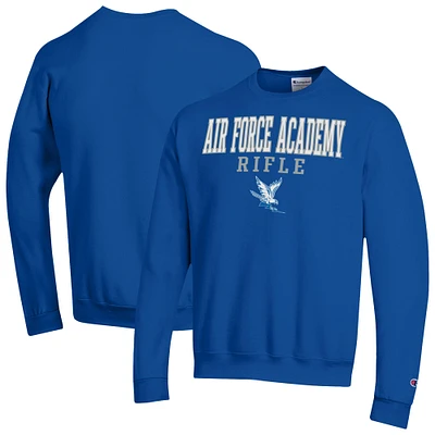 Men's Champion Air Force Falcons Powerblend Crewneck Pullover Sweatshirt