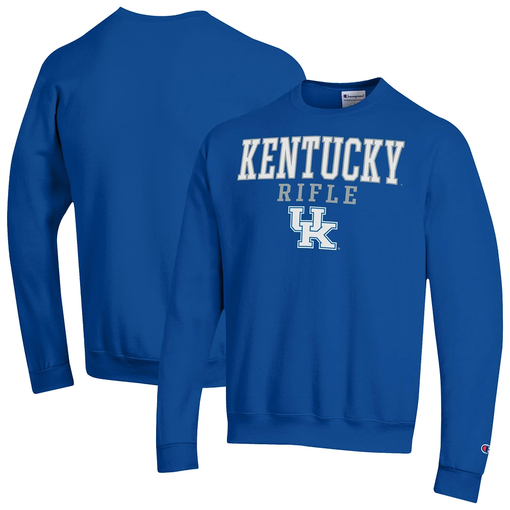 Men's Champion Kentucky Wildcats Powerblend Crewneck Pullover Sweatshirt