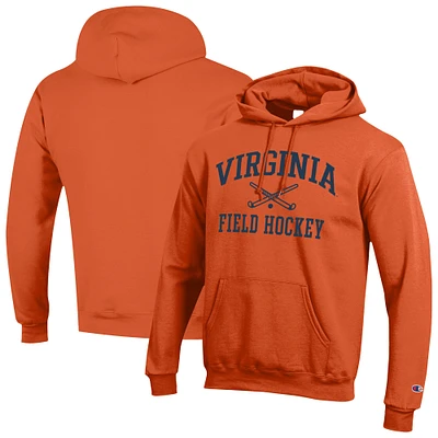 Men's Champion Virginia Cavaliers Icon Field Hockey Powerblend Pullover Hoodie