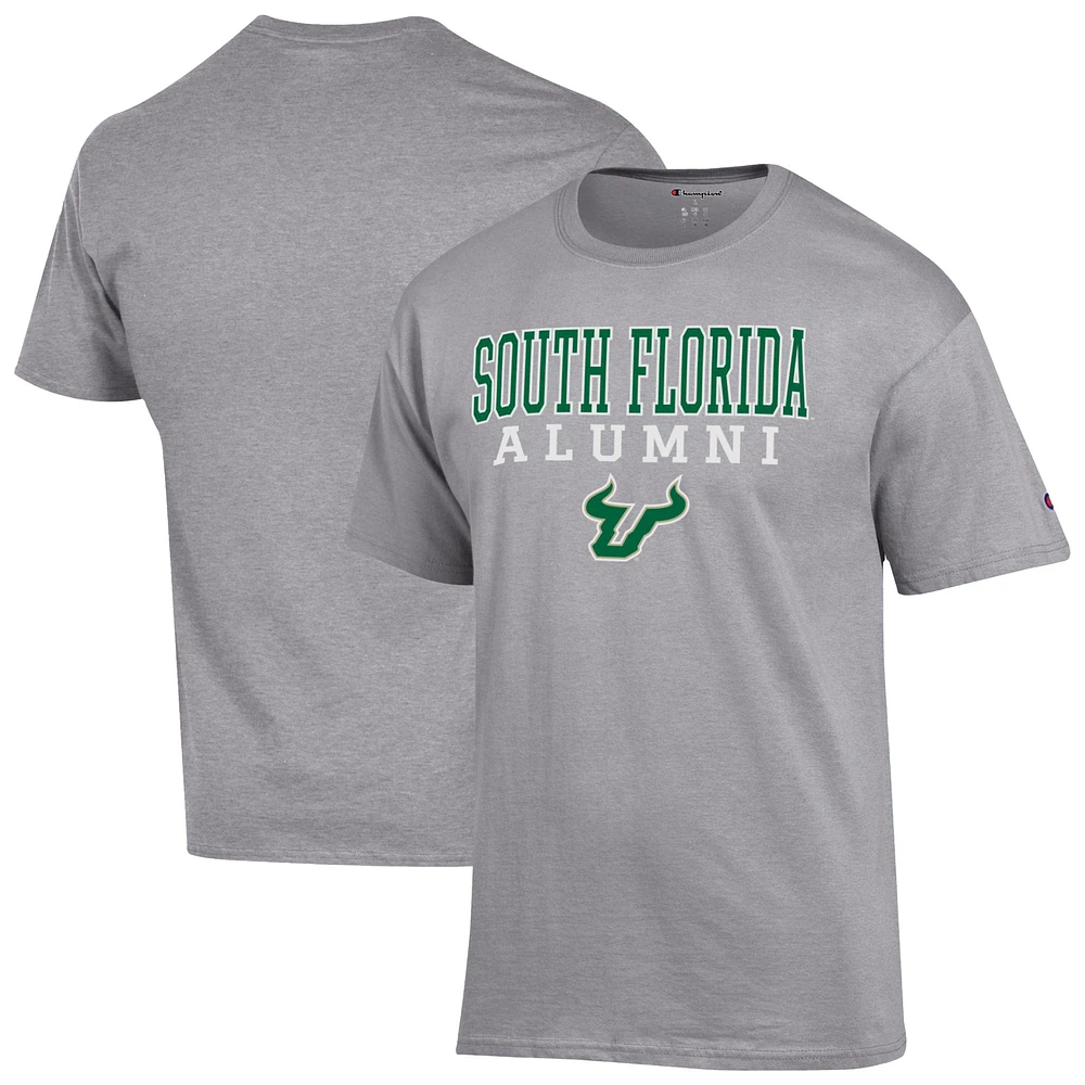 Men's Champion South Florida Bulls Stacked Alumni T-Shirt