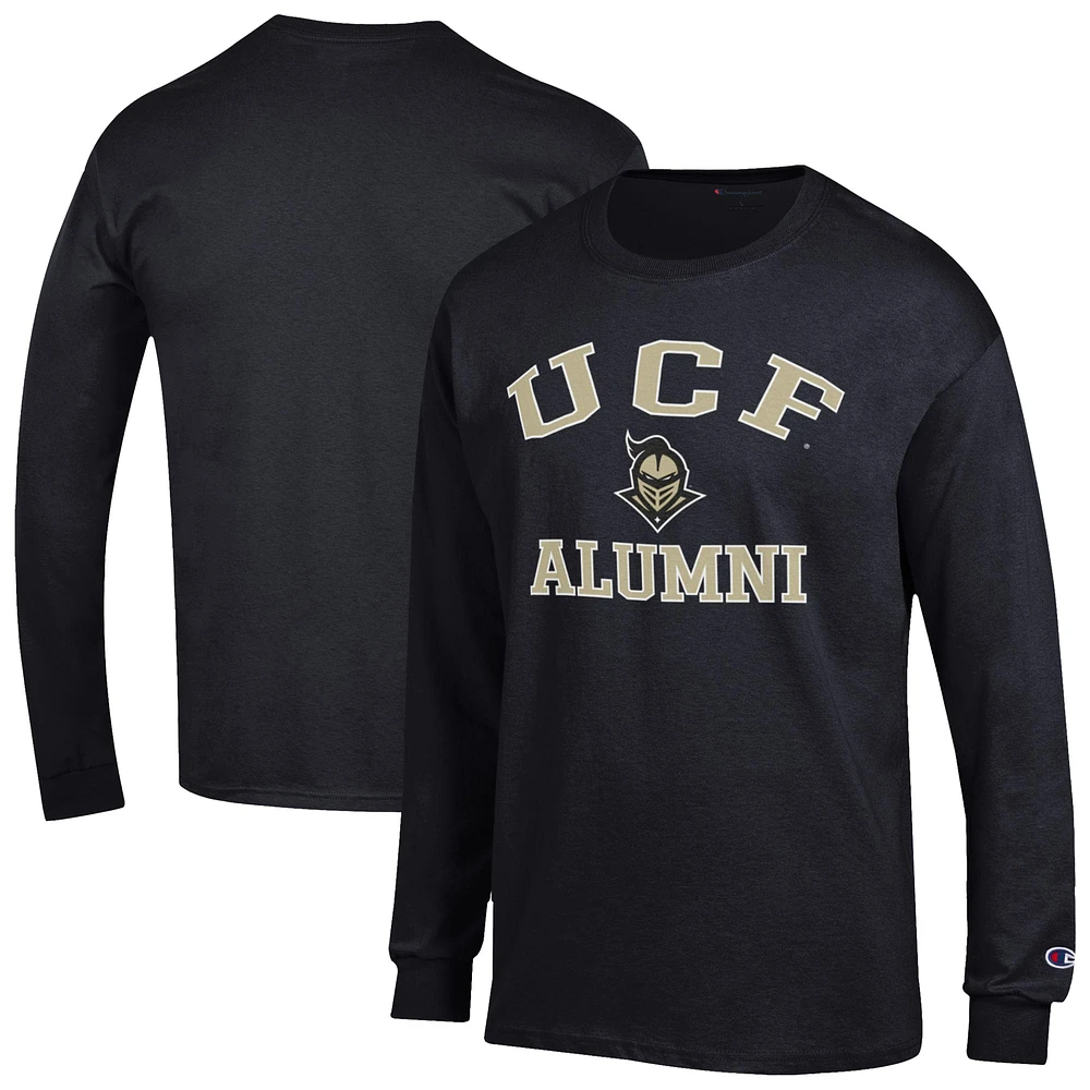 Men's Champion UCF Knights Alumni Arched Long Sleeve T-Shirt
