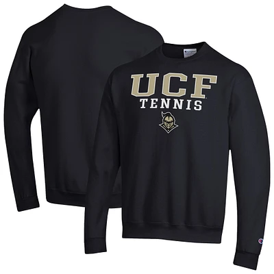 Men's Champion UCF Knights Tennis Stacked Powerblend Pullover Sweatshirt