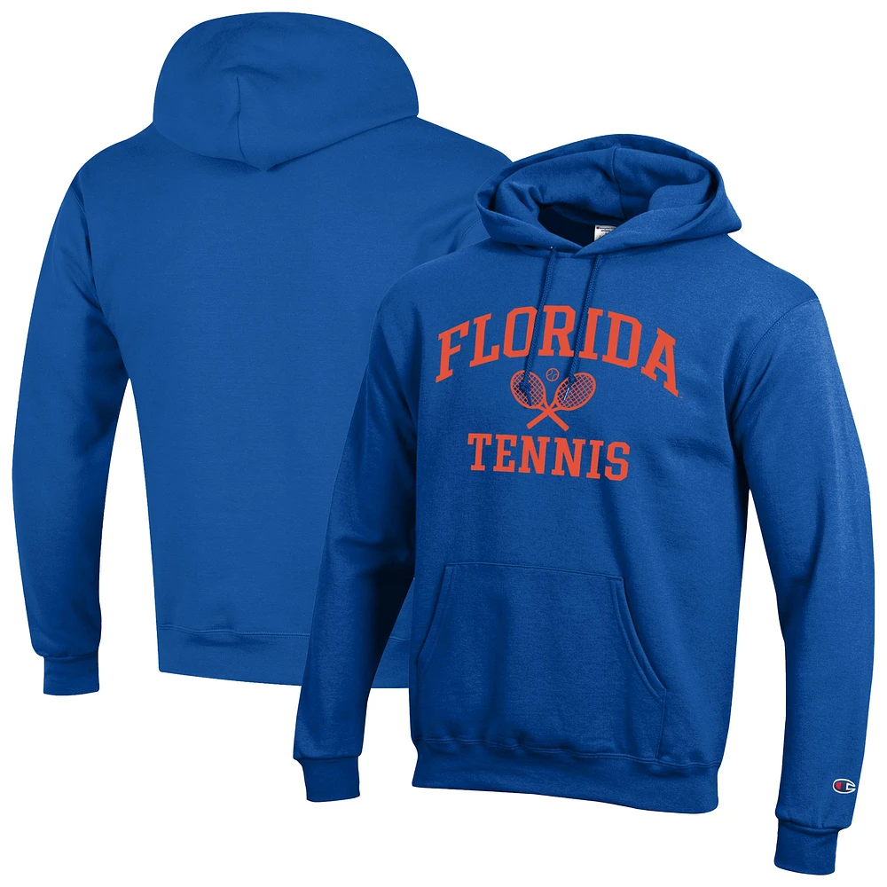 Men's Champion Royal Florida Gators Powerblend Pullover Hoodie