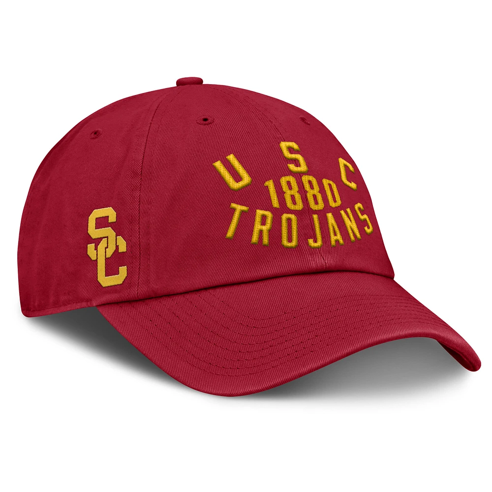 Men's Fanatics Cardinal USC Trojans Archer Adjustable Hat