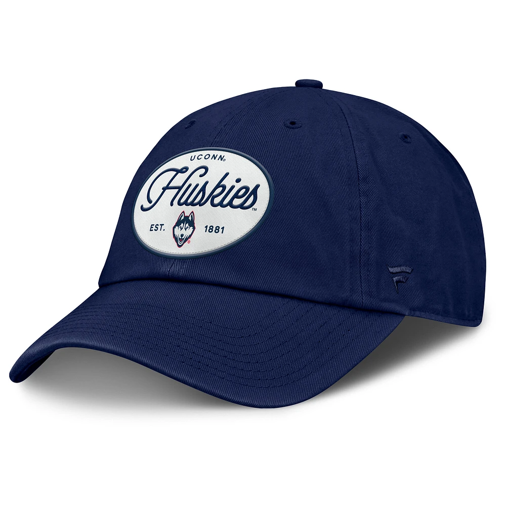 Women's Fanatics Navy UConn Huskies Candid Adjustable Hat
