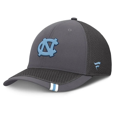 Men's Fanatics Gray North Carolina Tar Heels Clincher Flex Hat