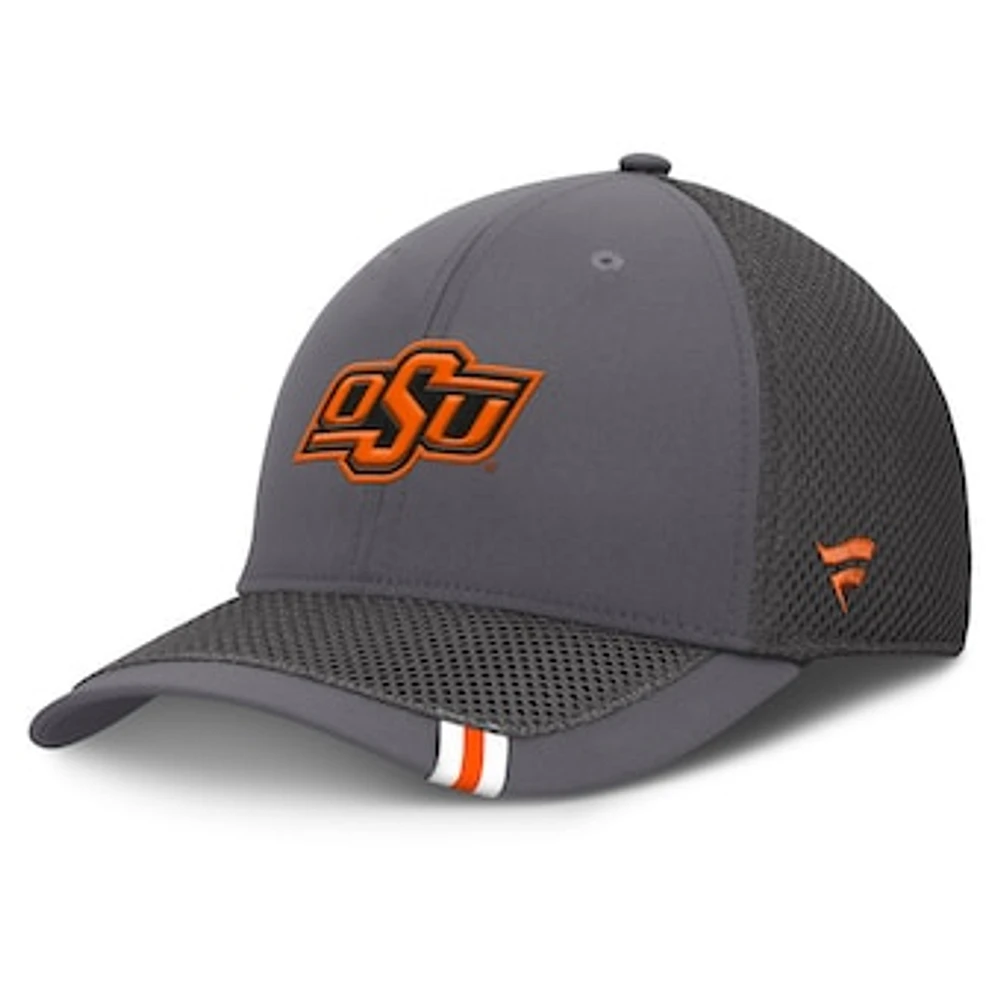 Men's Fanatics Gray Oklahoma State Cowboys Clincher Flex Hat