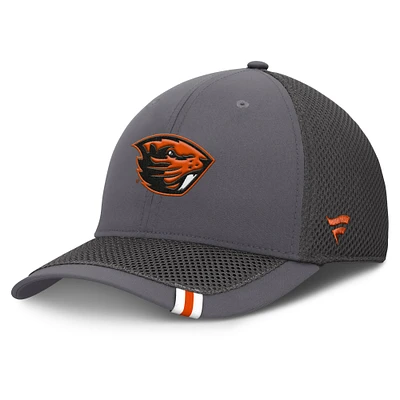 Men's Fanatics Gray Oregon State Beavers Clincher Flex Hat