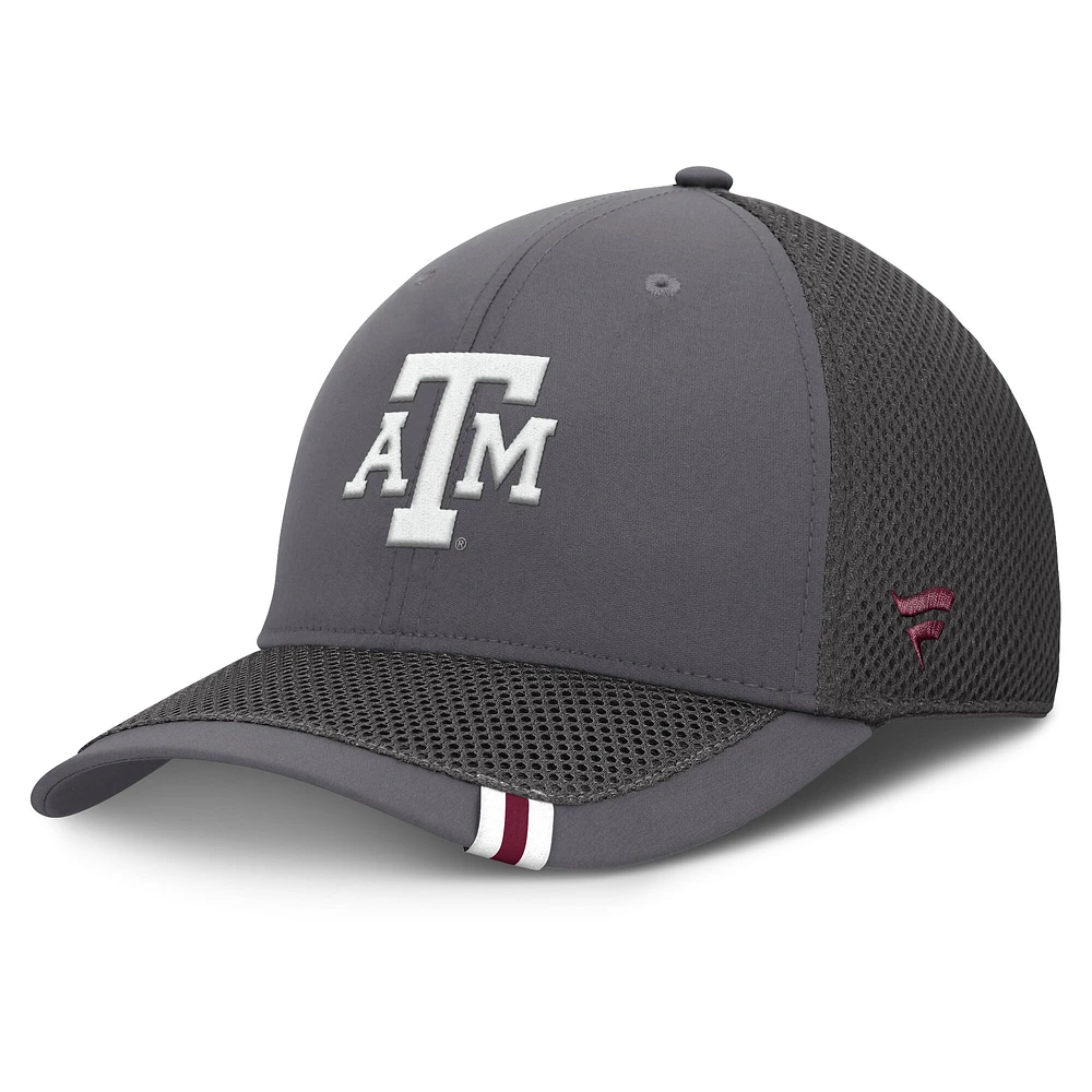 Men's Fanatics Gray Texas A&M Aggies Clincher Flex Hat