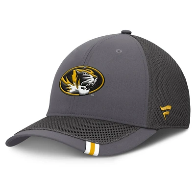 Men's Fanatics Gray Missouri Tigers Clincher Flex Hat