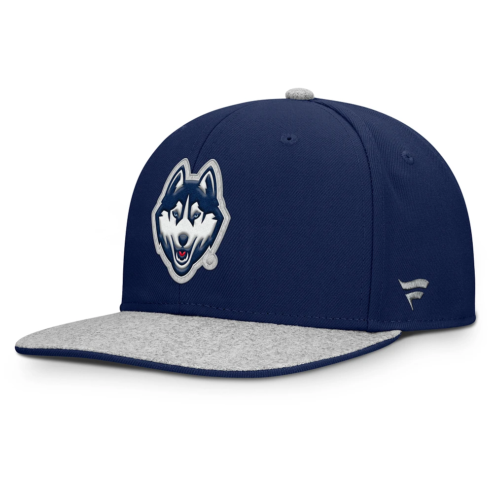 Men's Fanatics Navy UConn Huskies Loden Snapback Hat