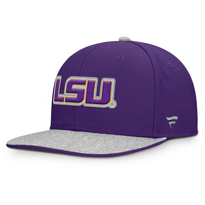 Men's Fanatics Purple LSU Tigers Loden Snapback Hat