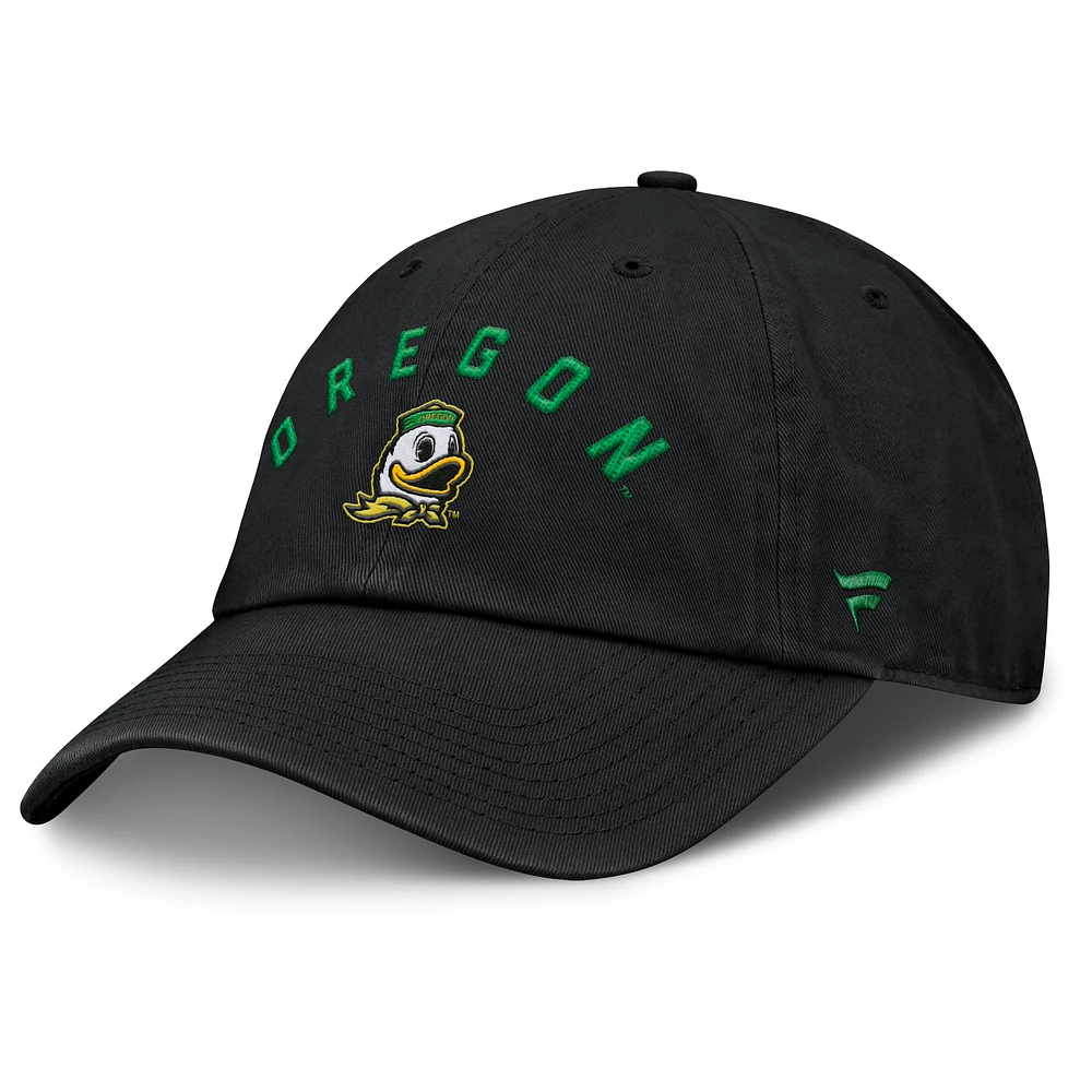 Men's Fanatics Black Oregon Ducks Myth Adjustable Hat