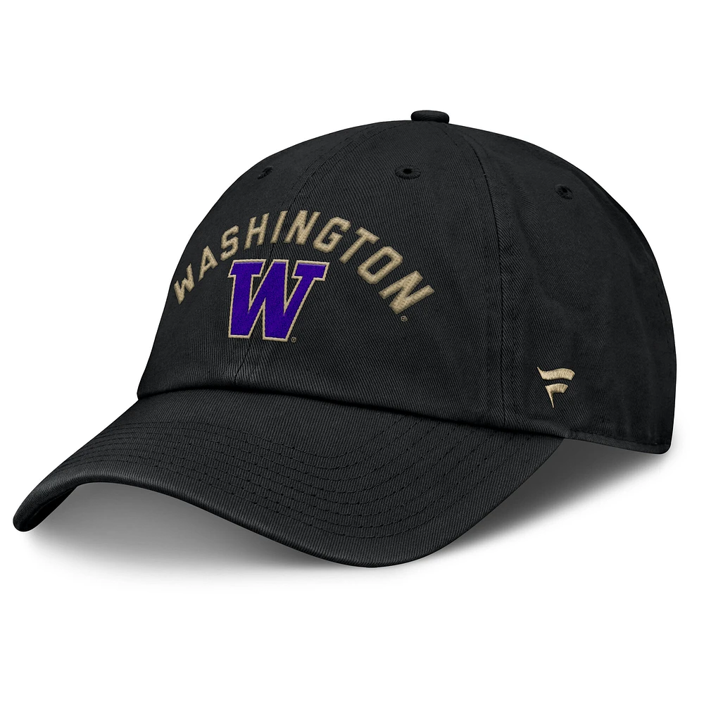Men's Fanatics Black Washington Huskies Myth Adjustable Hat