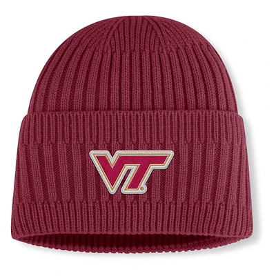 Men's Fanatics Maroon Virginia Tech Hokies Revery Cuffed Knit Hat