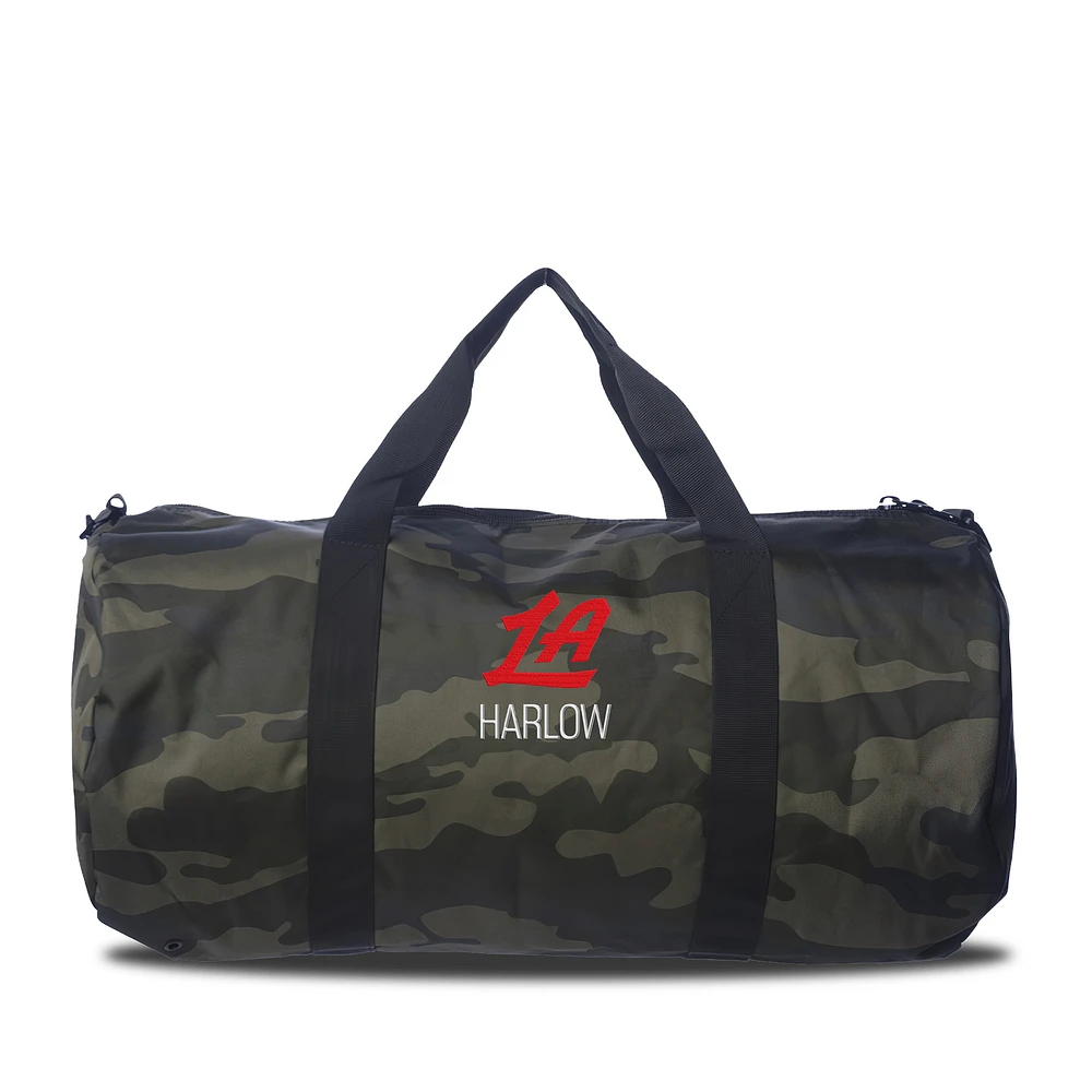 Youth Chad & Jake Camo LA Clippers Personalized Duffel Bag