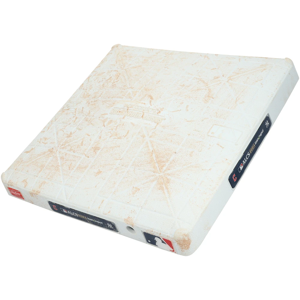 New York Yankees Game-Used Third Base from the 2024 ALCS vs. Cleveland Guardians on October 15 - Innings 3-6