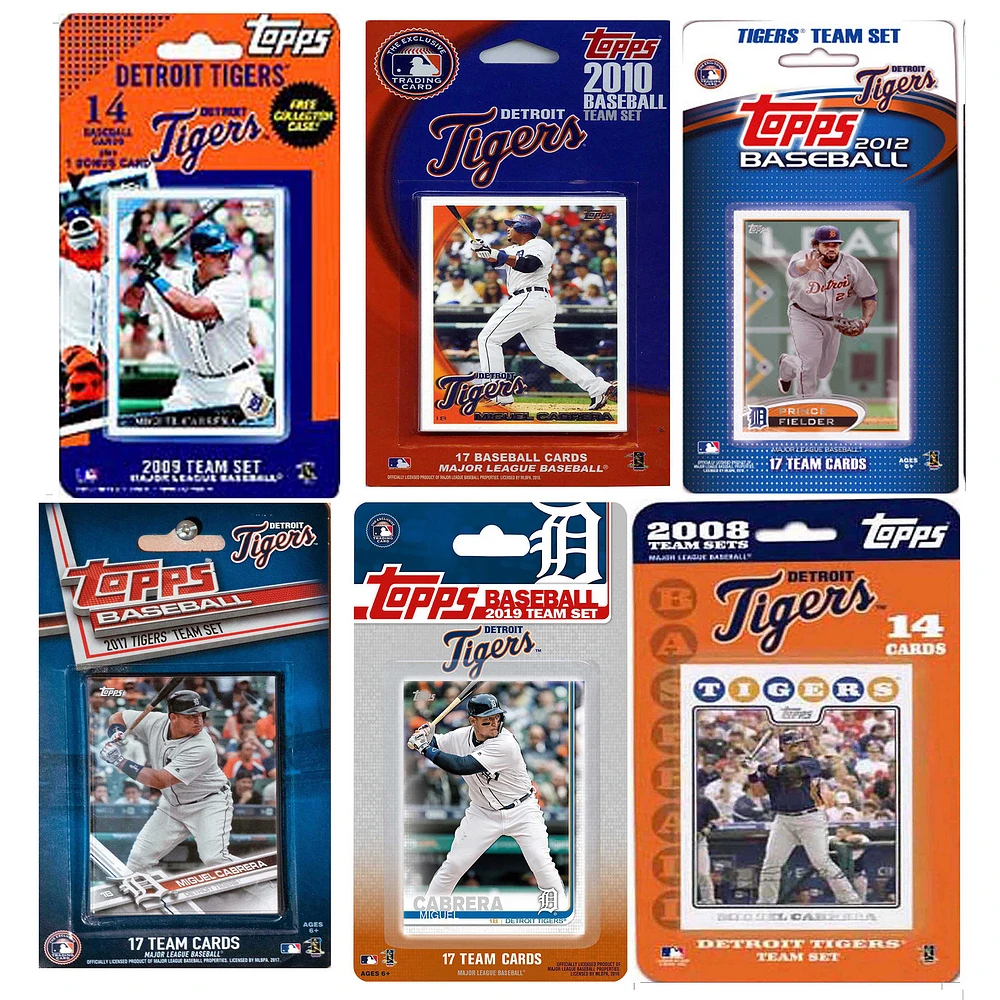 Detroit Tigers Trading Cards