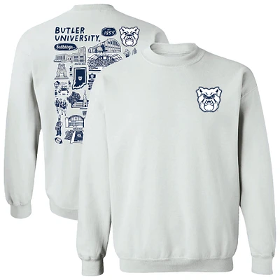 Women's Vive La Fete Butler Bulldogs Impressions Artwork Pullover Sweatshirt