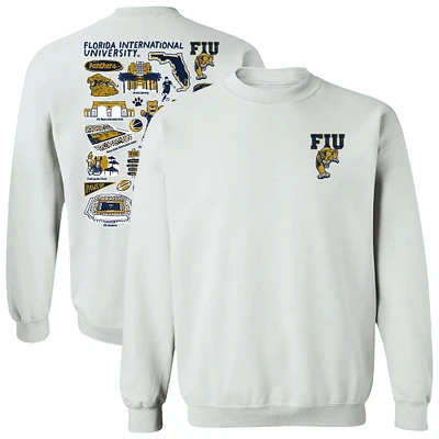 Women's Vive La Fete FIU Panthers Impressions Artwork Pullover Sweatshirt