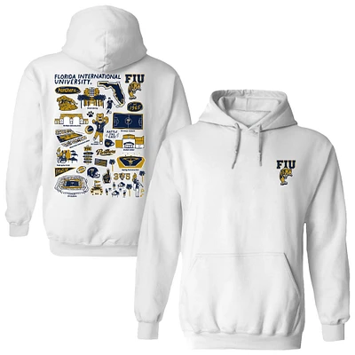 Women's Vive La Fete FIU Panthers Impressions Artwork Pullover Hoodie