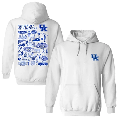 Women's Vive La Fete Kentucky Wildcats Impressions Artwork Pullover Hoodie