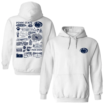 Women's Vive La Fete Penn State Nittany Lions Impressions Artwork Pullover Hoodie