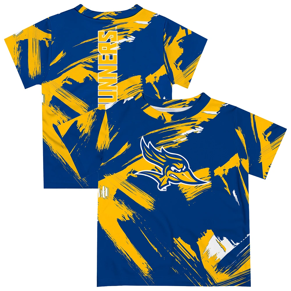 Newborn & Infant Vive La Fete Blue Cal State Bakersfield Roadrunners Paint Brush T-Shirt