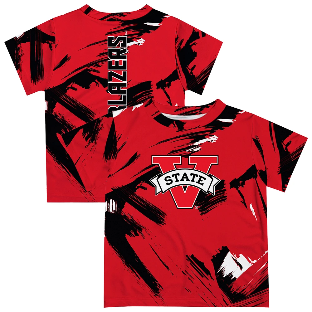 Newborn & Infant Vive La Fete Red Valdosta State Blazers Paint Brush T-Shirt