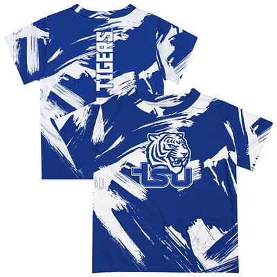 Newborn & Infant Vive La Fete Royal Tennessee State Tigers Paint Brush T-Shirt