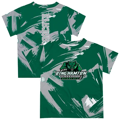 Toddler Vive La Fete Green Binghamton Bearcats Paint Brush T-Shirt