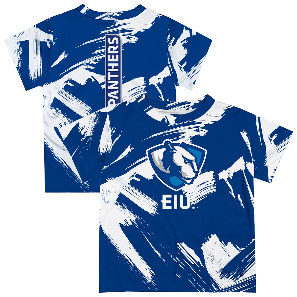 Toddler Vive La Fete Blue Eastern Illinois Panthers Paint Brush T-Shirt