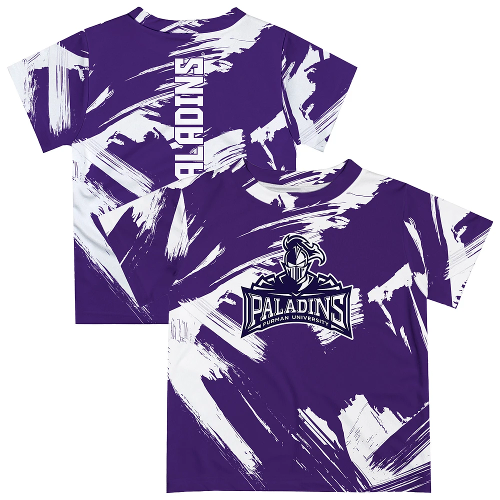 Toddler Vive La Fete Purple Furman Paladins Paint Brush T-Shirt