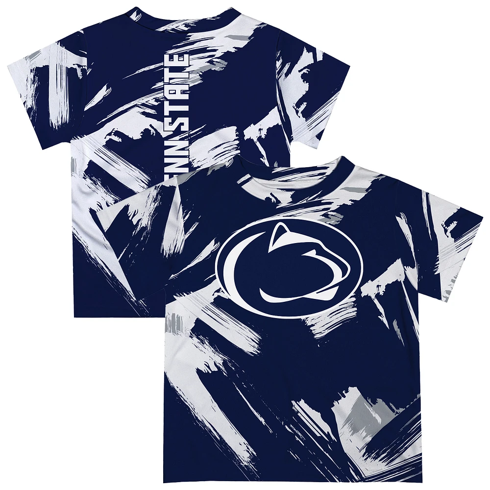 Toddler Vive La Fete Navy Penn State Nittany Lions Paint Brush T-Shirt