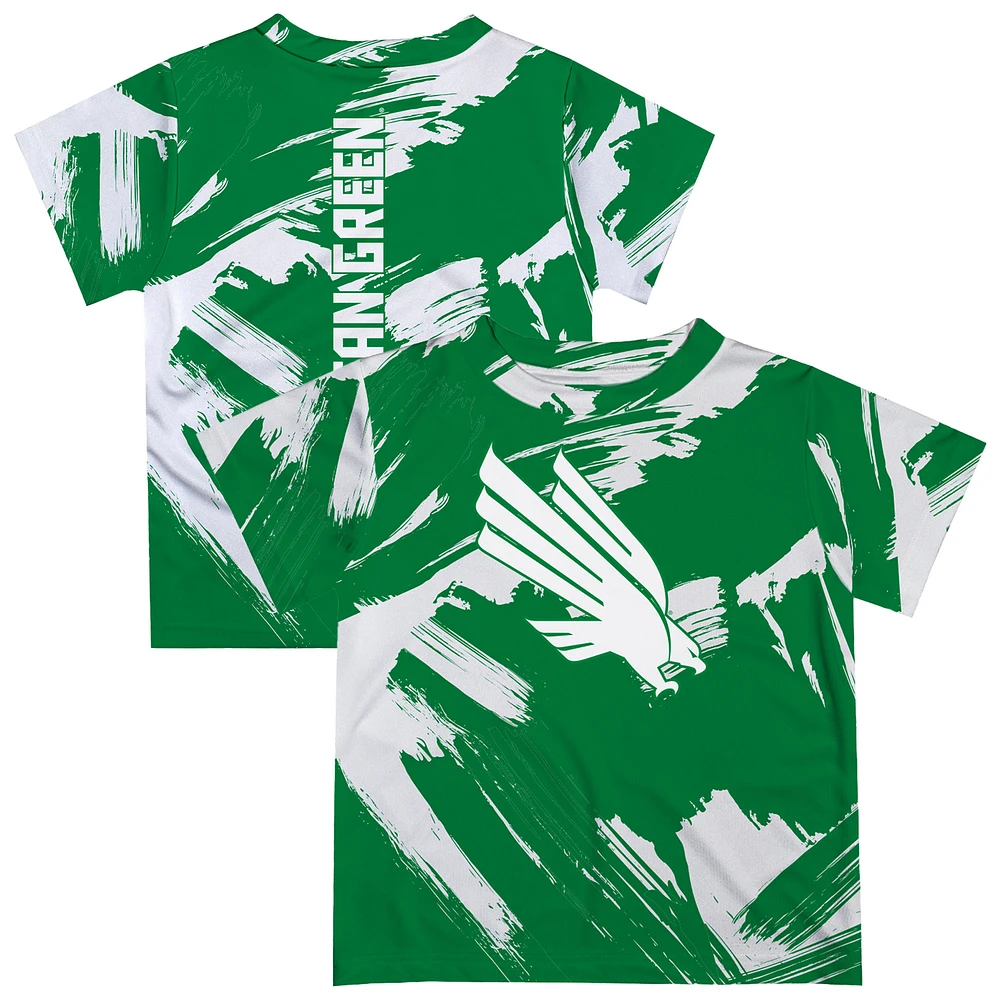 Toddler Vive La Fete Green North Texas Mean Paint Brush T-Shirt