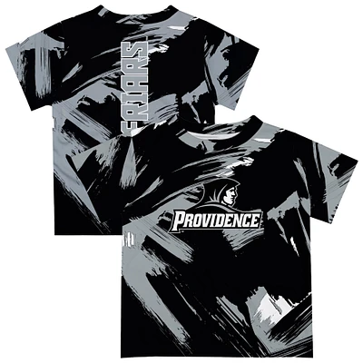 Youth Vive La Fete Black Providence Friars Paint Brush T-Shirt