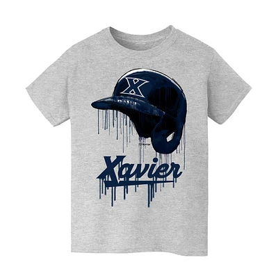 Youth Vive La Fete Gray Xavier Musketeers T-Shirt