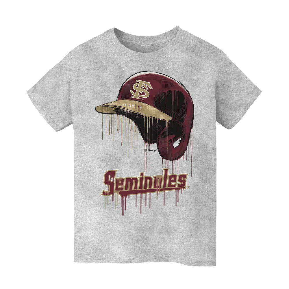 Youth Vive La Fete Gray Florida State Seminoles T-Shirt