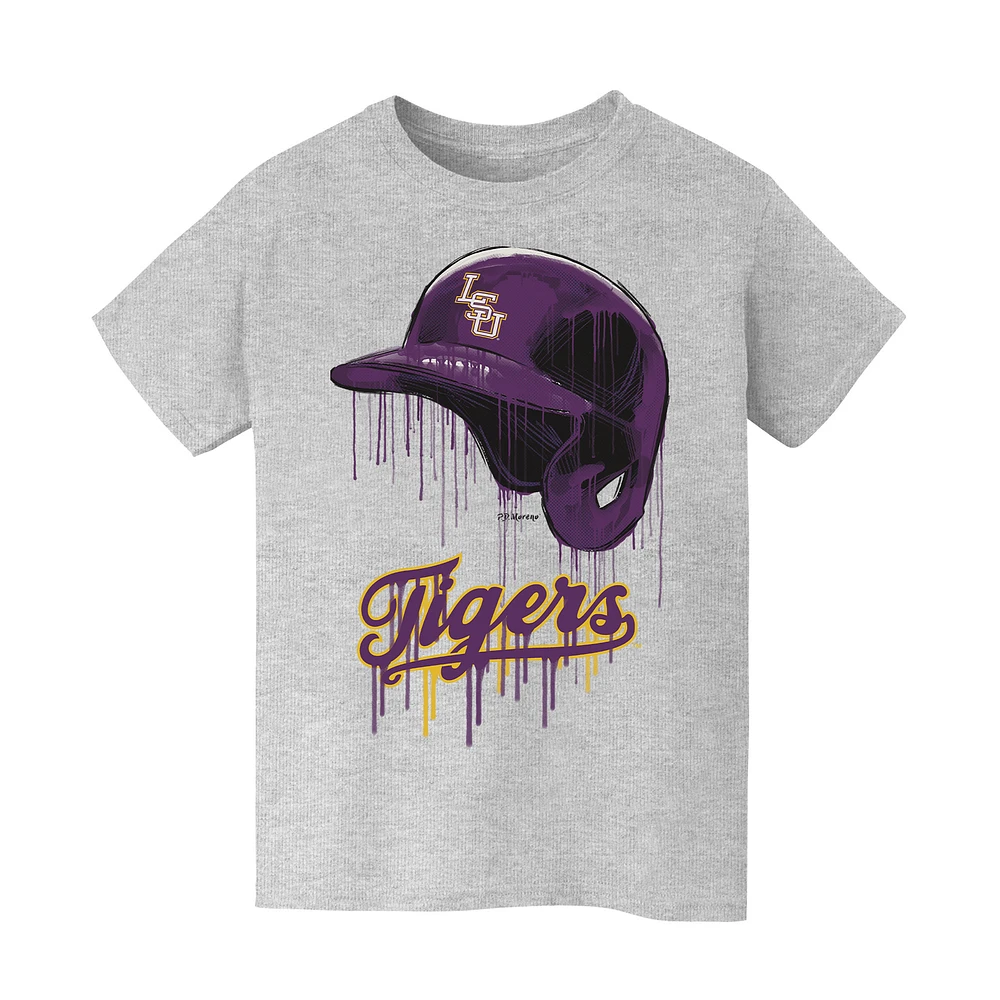 Youth Vive La Fete Gray LSU Tigers T-Shirt
