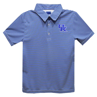 Toddler Vive La Fete Royal Kentucky Wildcats Pencil Stripe Polo