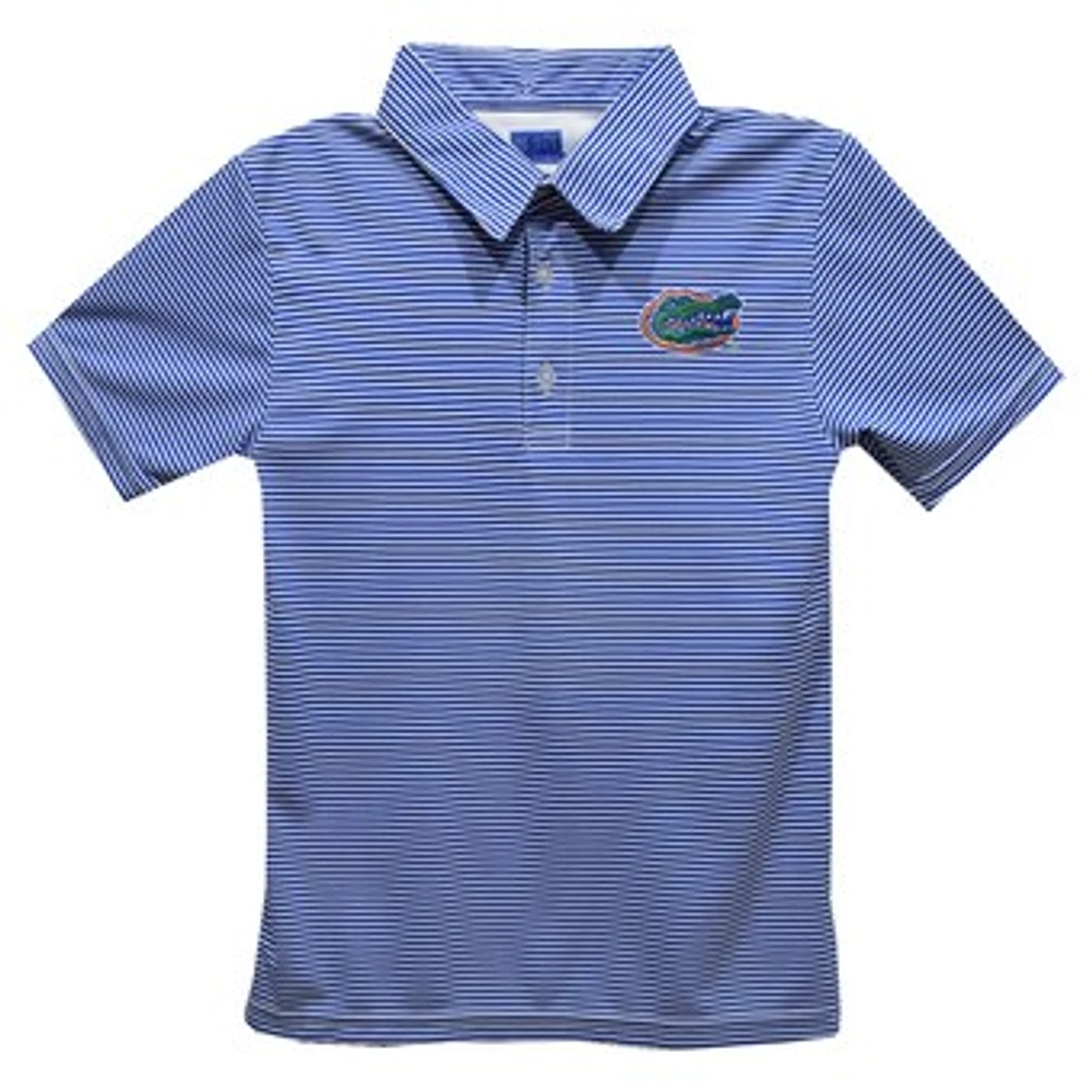 Toddler Vive La Fete Royal Florida Gators Pencil Stripe Polo