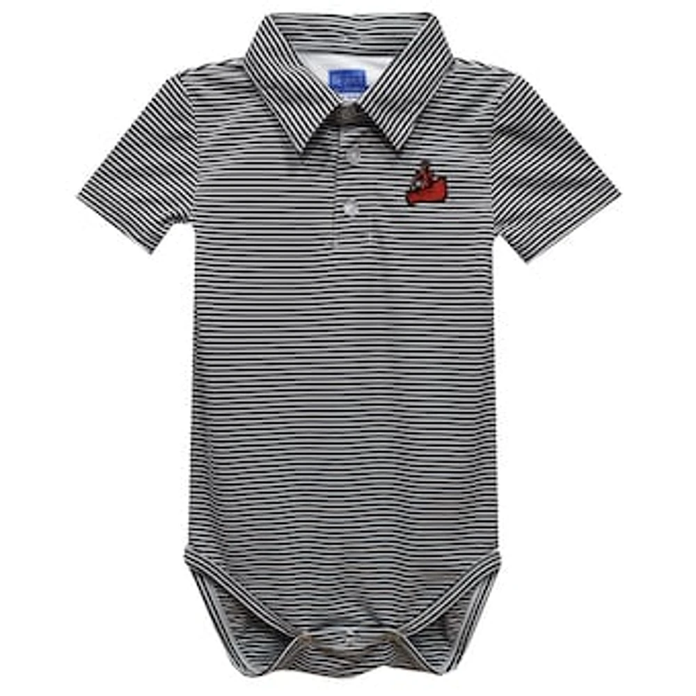 Infant Vive La Fete Cal State Northridge Matadors Polo Pencil Stripe Bodysuit