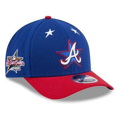 Men's New Era Blue/Red Atlanta Braves 2025 MLB All-Star Game Workout 9FORTY M-Crown Adjustable Hat
