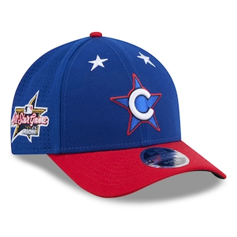 Men's New Era Blue/Red Chicago Cubs 2025 MLB All-Star Game Workout 9FORTY M-Crown Adjustable Hat
