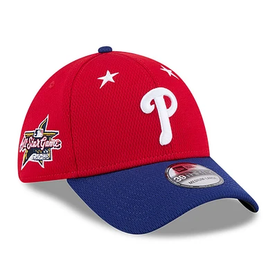 Men's New Era Red/Royal Philadelphia Phillies 2025 MLB All-Star Game 39THIRTY Flex Hat